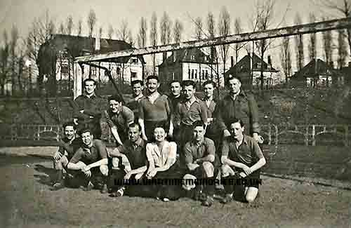 Garrison Football Team Brussels 1944-45